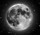 The Moon (from hubble)