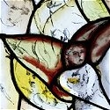 Chagall  detail - Angel